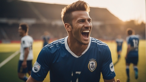 Un apostador contento de utilizar SportMarket